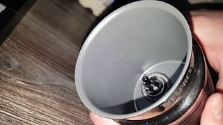 How to use a Nespresso Aeroccino Milk Frother  A Quick and Simple Guide [upl. by Atnad92]