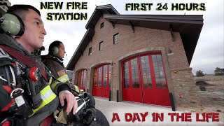 First 24 Hours in a New Fire Station  A Day in the Life [upl. by Mourant]