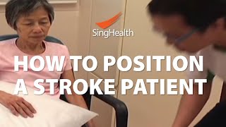 How To Position A Stroke Patient [upl. by Annmarie399]