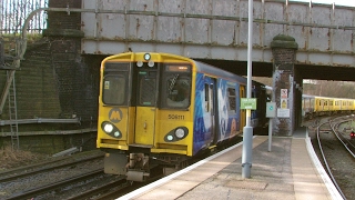 Half an Hour at 216  Birkenhead North Station 1022017  Class 507 508 terminus [upl. by Idak]