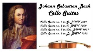 Johann Sebastian Bach  Cello suites in 432 Hz great for reading or studying [upl. by Pimbley]