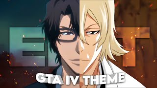 Aizen x Urahara  GTA IV Theme Edit [upl. by Donnamarie128]